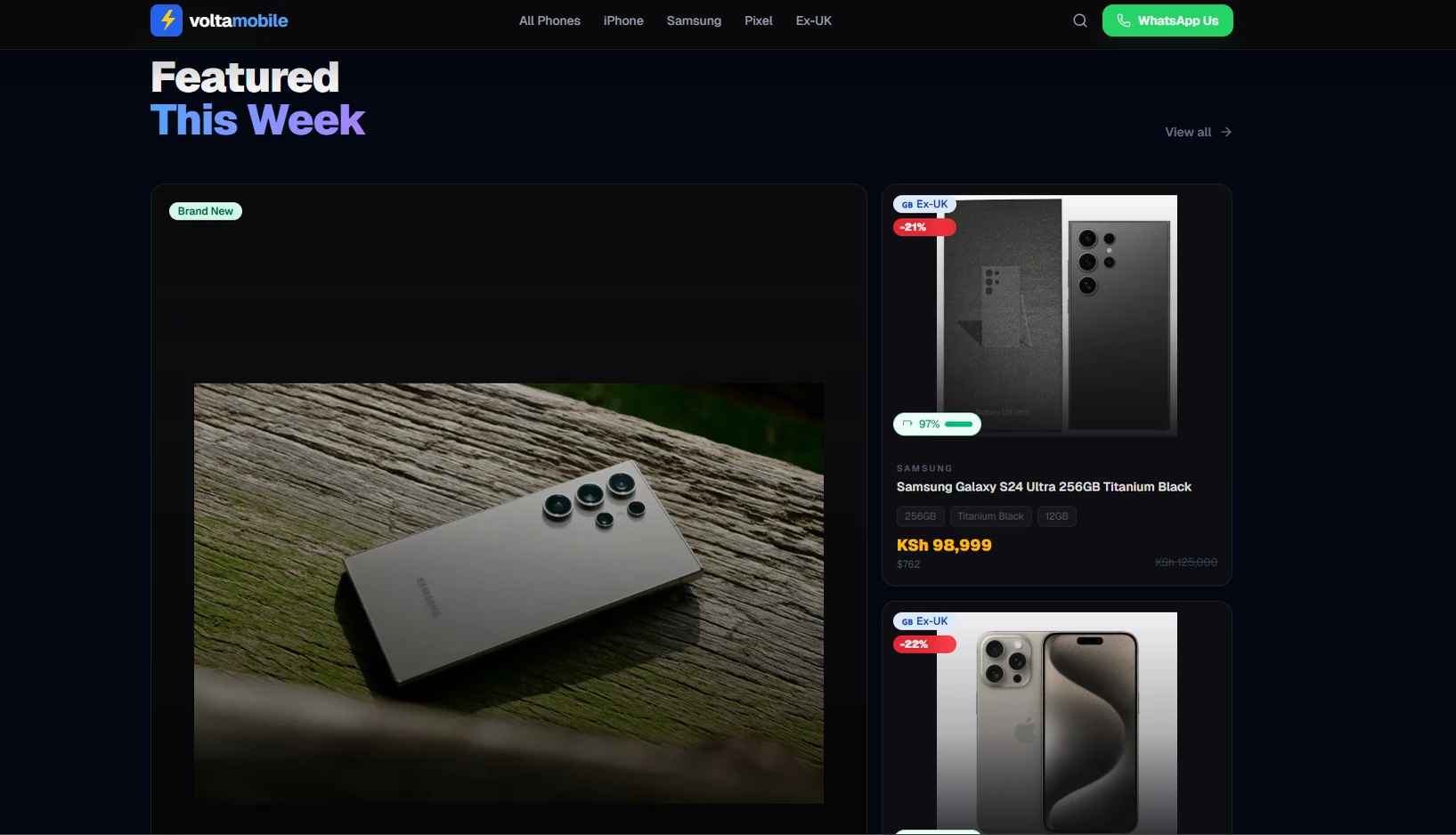 VoltaMobile · Featured week